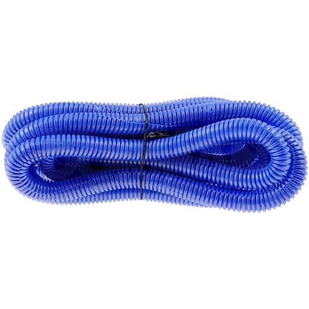 Motormite 3/8 In X 10 Ft Blue Flex Split Wire Cond Wire Conduit, 86651 86651